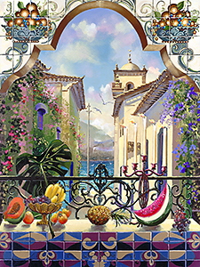 Colonial Window by Otto Aguiar
