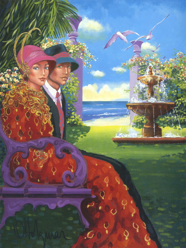 Fountain on the Beach (Limited Edition - Print)