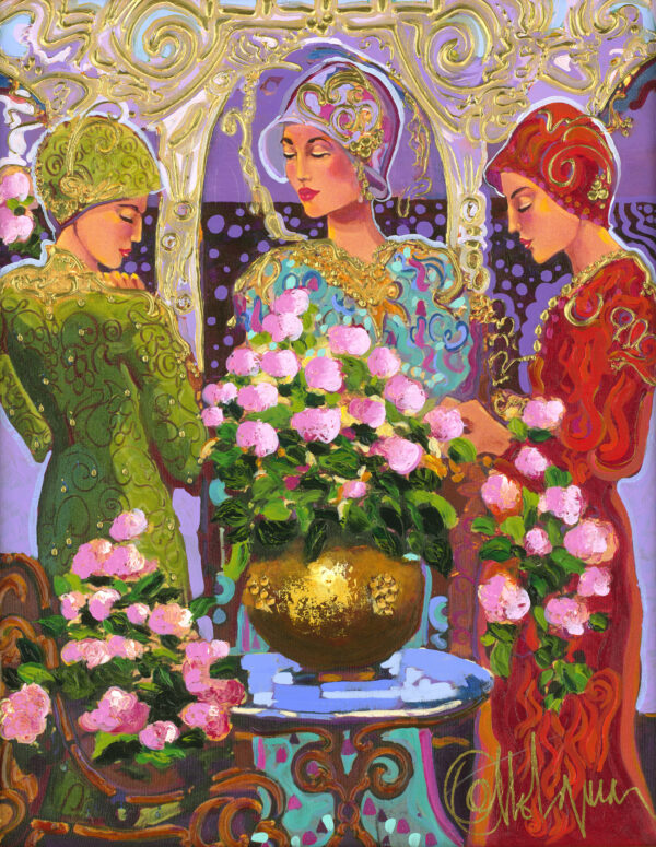 Three Graces in Lavender (Limited Edition - Print)